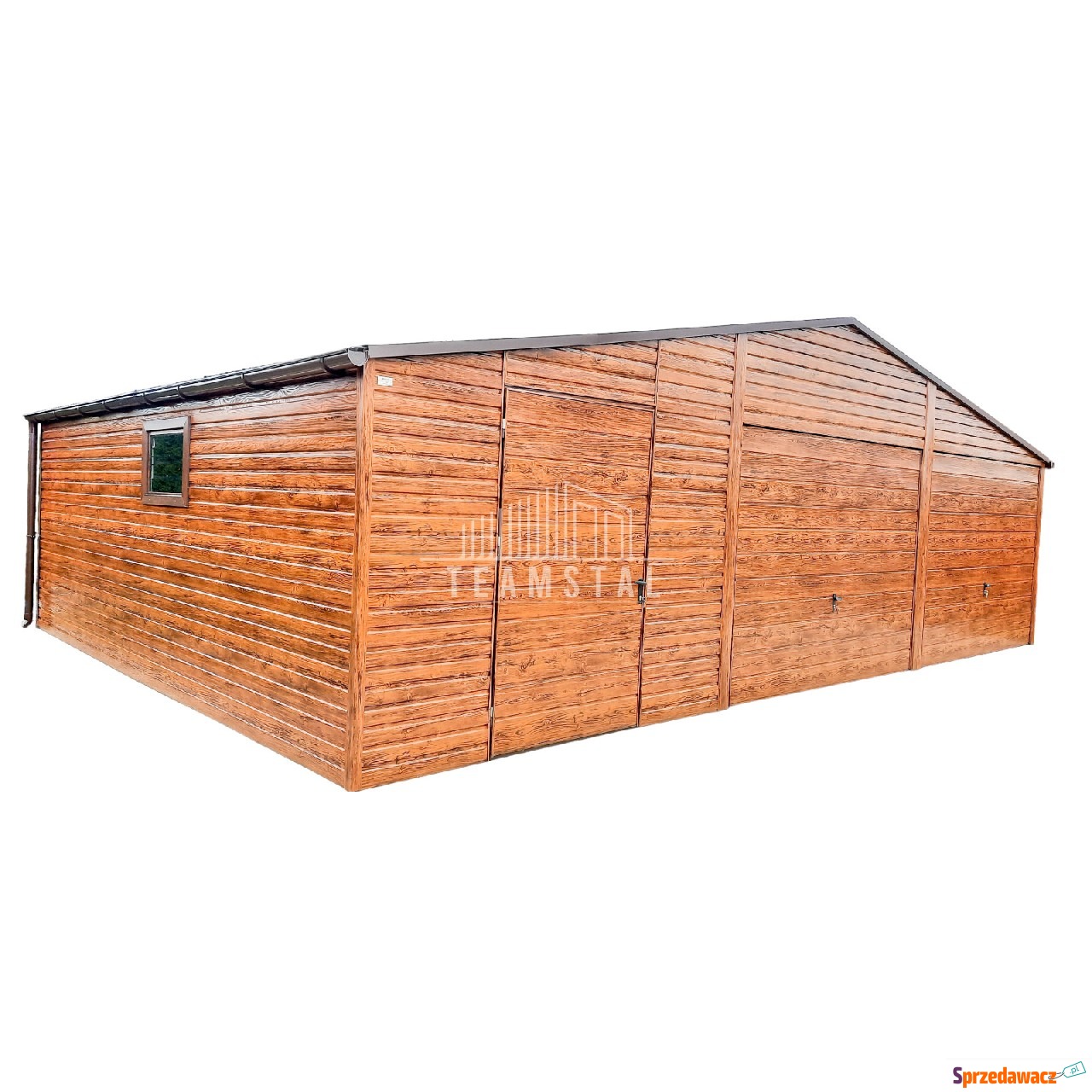 Garaż Blaszany 9m x 7m - dwuspad...