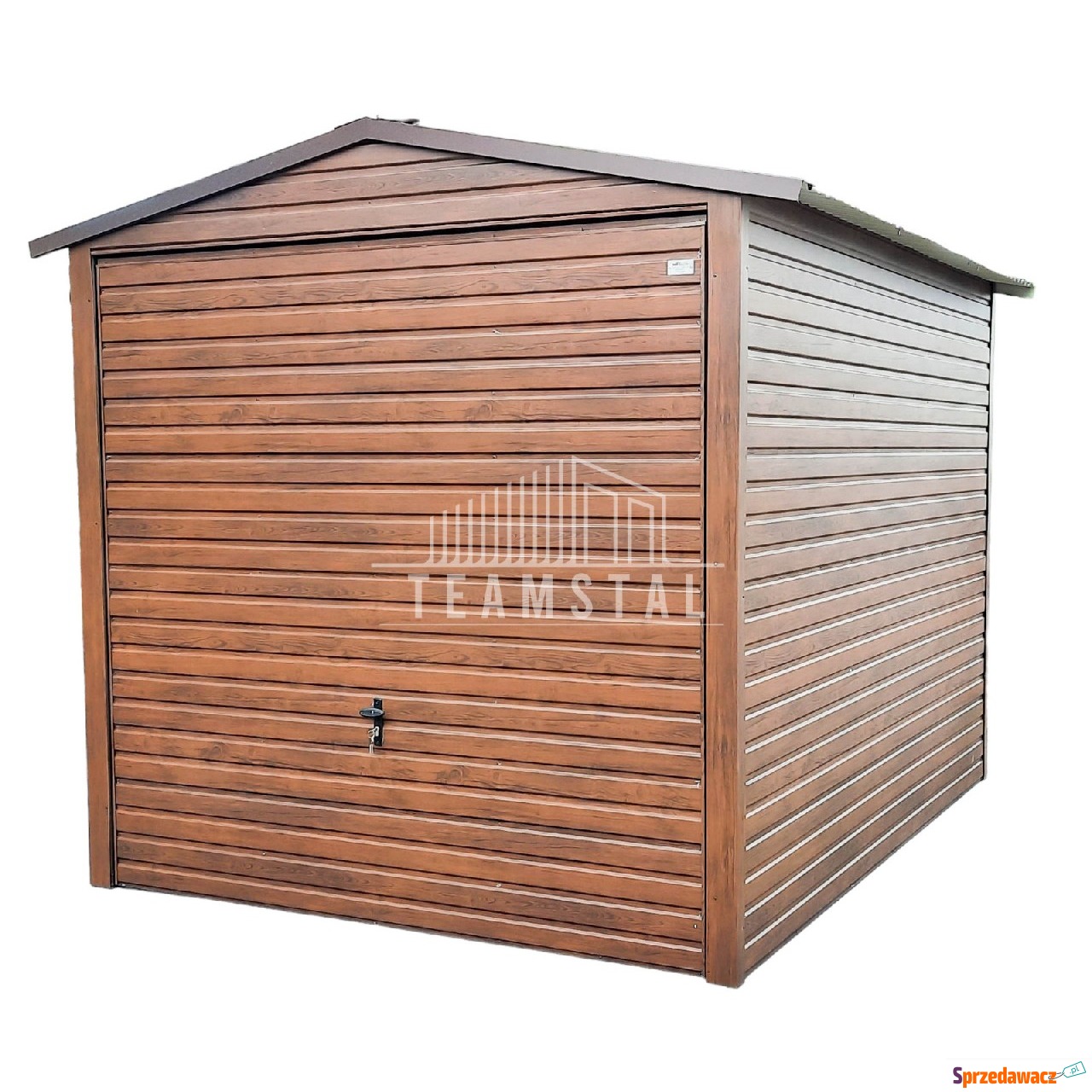 Garaż Blaszany 3m x 5m poziom -...
