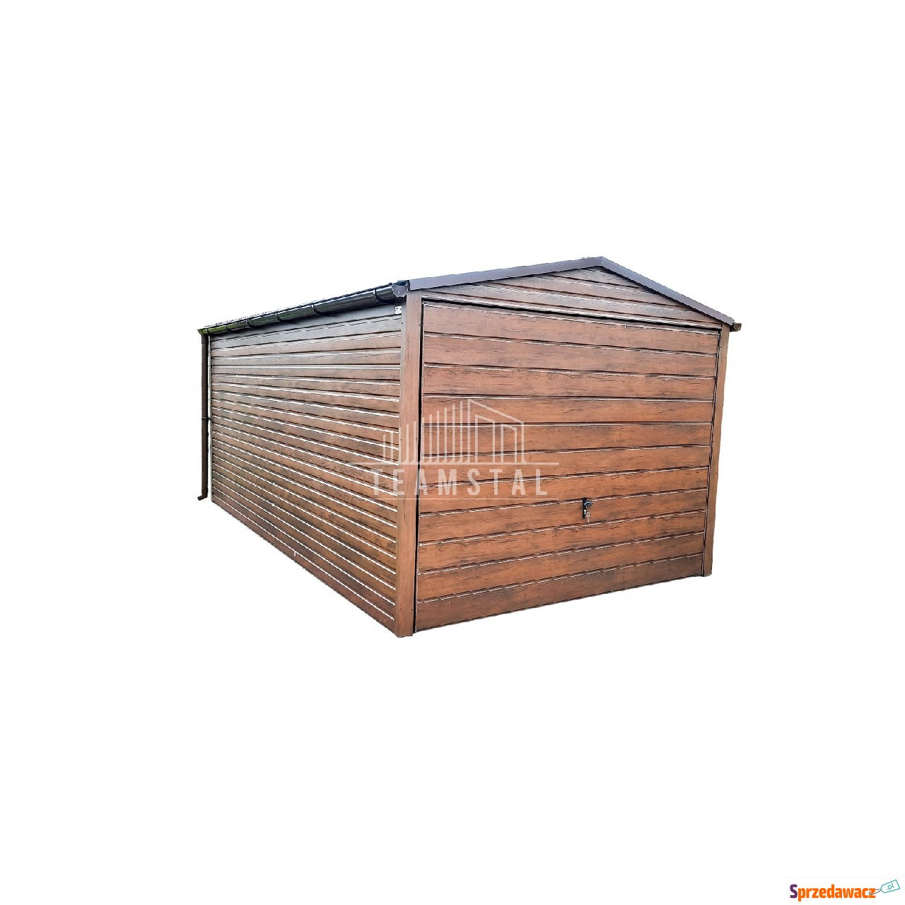 Garaż Blaszany 3m x 6m poziom -...