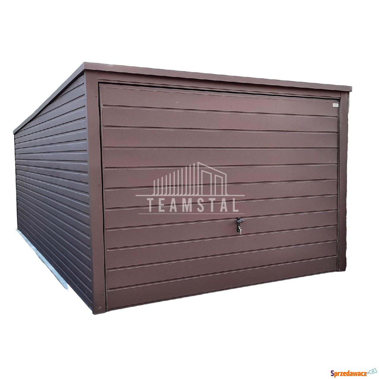 Garaż Blaszany 3m x 6m poziom -...