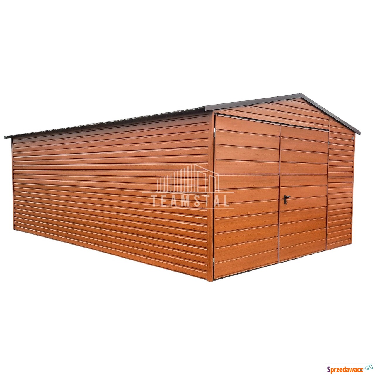 Garaż Blaszany 4m x 6m - dwuspad...