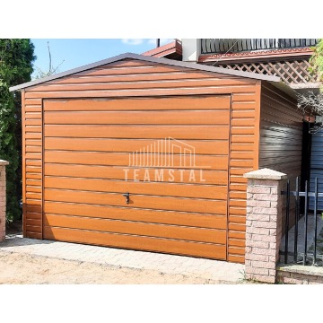 Garaż Blaszany 3,5m x 6m dwuspad - Brama uchylna... - Garaże i wiaty - Rybnik - zdjęcie 4