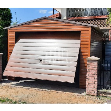 Garaż Blaszany 3,5m x 6m dwuspad - Brama uchylna... - Garaże i wiaty - Rybnik - zdjęcie 3