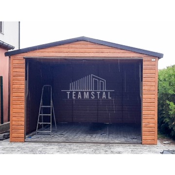 Garaż Blaszany 4m x 5m dwuspad Brama uchylna... - Garaże i wiaty - Koszalin - zdjęcie 3
