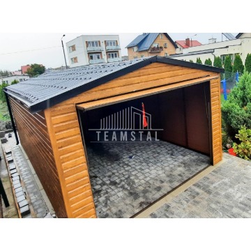 Garaż Blaszany 4m x 5m dwuspad Brama uchylna... - Garaże i wiaty - Koszalin - zdjęcie 5