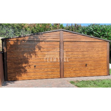 Garaż Blaszany 6m x 5,8m poziom - dwuspad 2x... - Garaże i wiaty - Iława - zdjęcie 8