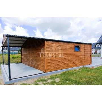 Garaż Blaszany 6m x 5m poziom - dwuspad 2x Brama... - Garaże i wiaty - Przemyśl - zdjęcie 6