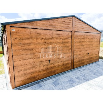 Garaż Blaszany 6m x 5m poziom - dwuspad 2x Brama... - Garaże i wiaty - Przemyśl - zdjęcie 4
