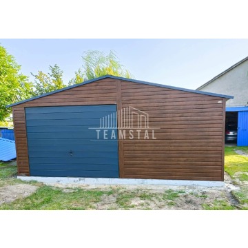 Garaż Blaszany 6m x 6m dwuspad - Brama uchylna... - Garaże i wiaty - Oświęcim - zdjęcie 5