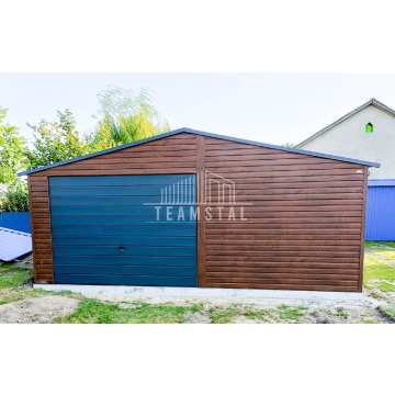 Garaż Blaszany 6m x 6m dwuspad - Brama uchylna... - Garaże i wiaty - Oświęcim - zdjęcie 7