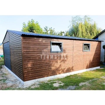 Garaż Blaszany 6m x 6m dwuspad - Brama uchylna... - Garaże i wiaty - Oświęcim - zdjęcie 8