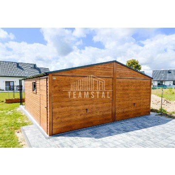 Garaż Blaszany 6m x 6m poziom - dwuspad 2x Brama... - Garaże i wiaty - Bydgoszcz - zdjęcie 11