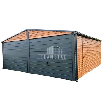 Garaż Blaszany 6m x 6m poziom - dwuspad 2x Brama... - Garaże i wiaty - Radom - zdjęcie 1