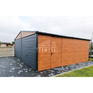 Garaż Blaszany 6m x 6m poziom - dwuspad 2x Brama... - Garaże i wiaty - Radom - zdjęcie 6
