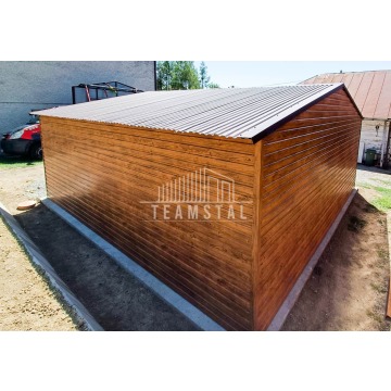Garaż Blaszany 6m x 6m poziom - dwuspad 2x Brama... - Garaże i wiaty - Otwock - zdjęcie 2