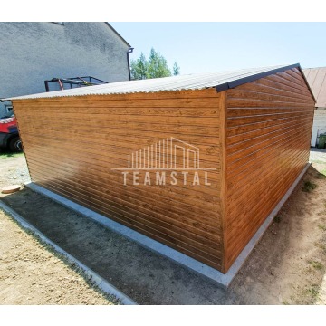 Garaż Blaszany 6m x 6m poziom - dwuspad 2x Brama... - Garaże i wiaty - Otwock - zdjęcie 3