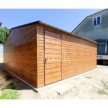 Garaż Blaszany 6m x 6m poziom - dwuspad 2x Brama... - Garaże i wiaty - Otwock - zdjęcie 5