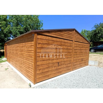 Garaż Blaszany 6m x 6m poziom - dwuspad 2x Brama... - Garaże i wiaty - Otwock - zdjęcie 8