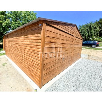 Garaż Blaszany 6m x 6m poziom - dwuspad 2x Brama... - Garaże i wiaty - Otwock - zdjęcie 7