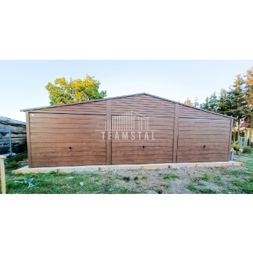 Garaż Blaszany 9m x 6m poziom - dwuspad 3x Brama... - Garaże i wiaty - Jelenia Góra - zdjęcie 6