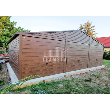 Garaż Blaszany 9m x 6m poziom - dwuspad 3x Brama... - Garaże i wiaty - Jelenia Góra - zdjęcie 7