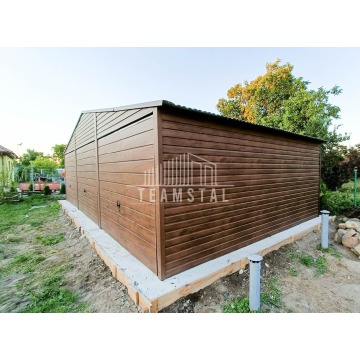 Garaż Blaszany 9m x 6m poziom - dwuspad 3x Brama... - Garaże i wiaty - Jelenia Góra - zdjęcie 3