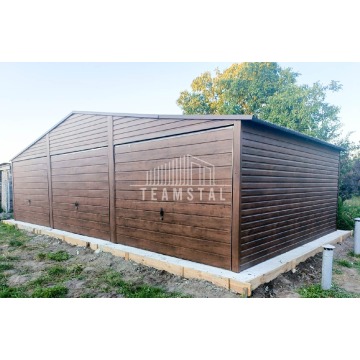Garaż Blaszany 9m x 6m poziom - dwuspad 3x Brama... - Garaże i wiaty - Jelenia Góra - zdjęcie 8