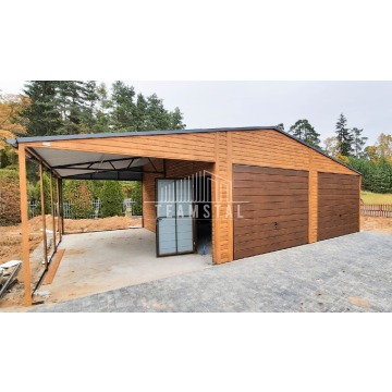 Garaż Blaszany 6,5m x 6m + 3m. wiata - poziom... - Garaże i wiaty - Gliwice - zdjęcie 8