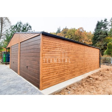 Garaż Blaszany 6,5m x 6m + 3m. wiata - poziom... - Garaże i wiaty - Gliwice - zdjęcie 7