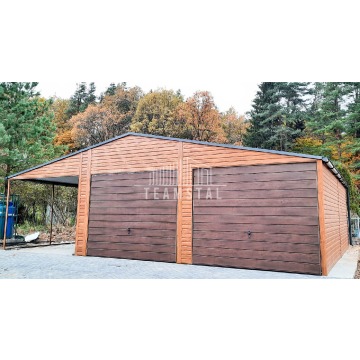 Garaż Blaszany 6,5m x 6m + 3m. wiata - poziom... - Garaże i wiaty - Gliwice - zdjęcie 6