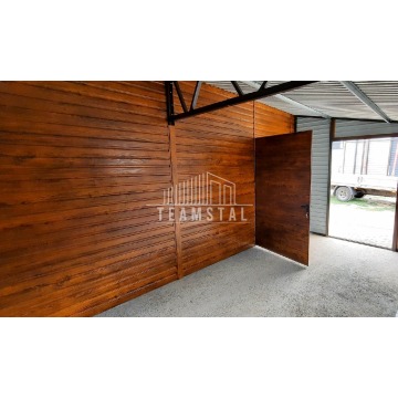 Garaż Blaszany 9m x 7m - dwuspad 2x Brama + 2x... - Garaże i wiaty - Częstochowa - zdjęcie 4