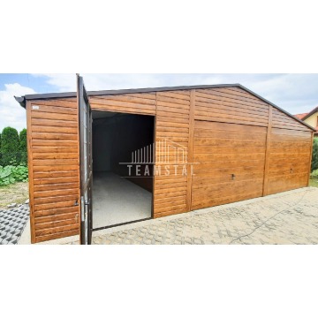 Garaż Blaszany 9m x 7m - dwuspad 2x Brama + 2x... - Garaże i wiaty - Częstochowa - zdjęcie 3
