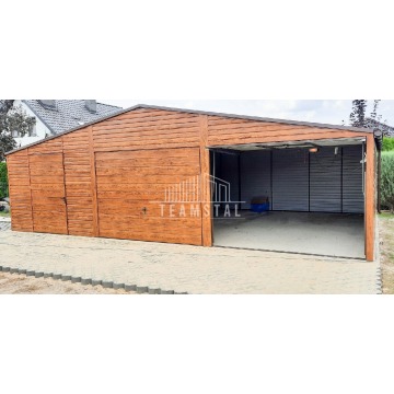 Garaż Blaszany 9m x 7m - dwuspad 2x Brama + 2x... - Garaże i wiaty - Częstochowa - zdjęcie 2
