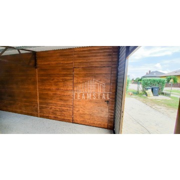 Garaż Blaszany 9m x 7m - dwuspad 2x Brama + 2x... - Garaże i wiaty - Częstochowa - zdjęcie 5