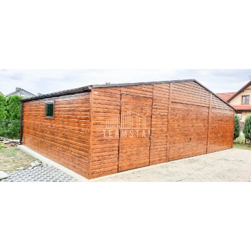 Garaż Blaszany 9m x 7m - dwuspad 2x Brama + 2x... - Garaże i wiaty - Częstochowa - zdjęcie 7