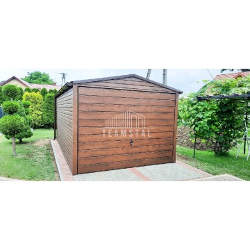 Garaż Blaszany 3m x 6m poziom - dwuspad - Brama... - Garaże i wiaty - Opole - zdjęcie 2