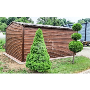Garaż Blaszany 3m x 6m poziom - dwuspad - Brama... - Garaże i wiaty - Opole - zdjęcie 8