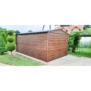 Garaż Blaszany 3m x 6m poziom - dwuspad - Brama... - Garaże i wiaty - Opole - zdjęcie 4
