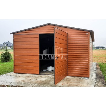 Garaż Blaszany 4m x 6m - dwuspad + Brama - jasny... - Garaże i wiaty - Pabianice - zdjęcie 2