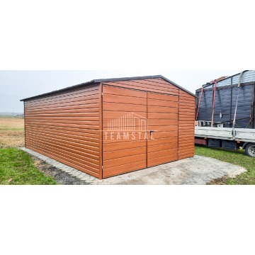 Garaż Blaszany 4m x 6m - dwuspad + Brama - jasny... - Garaże i wiaty - Pabianice - zdjęcie 5
