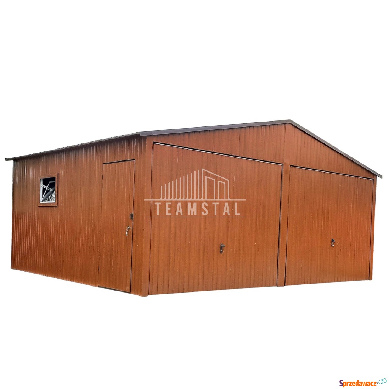 GARAŻ BLASZANY 6m x 5m - dwuspad...