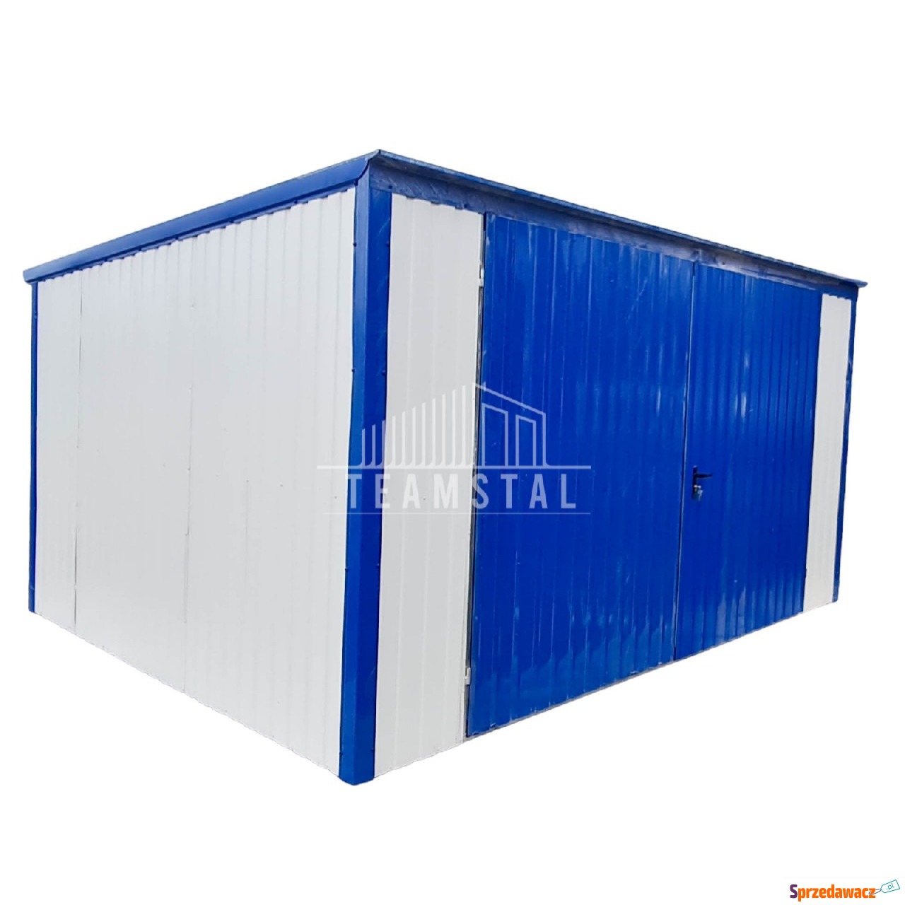 Garaż Blaszany 4m x 5m pion - spad...