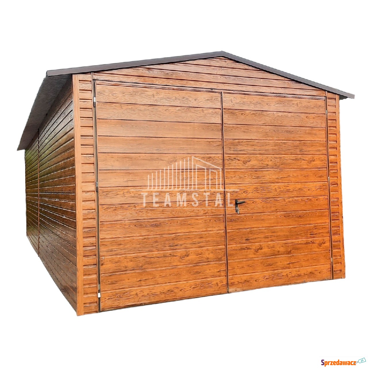 Garaż Blaszany 3,4m x 7m poziom...