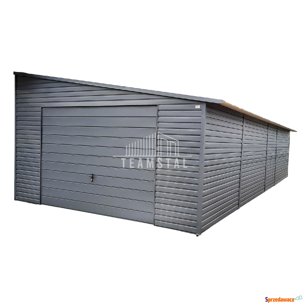 Garaż Blaszany 5m x 8m  - spad...