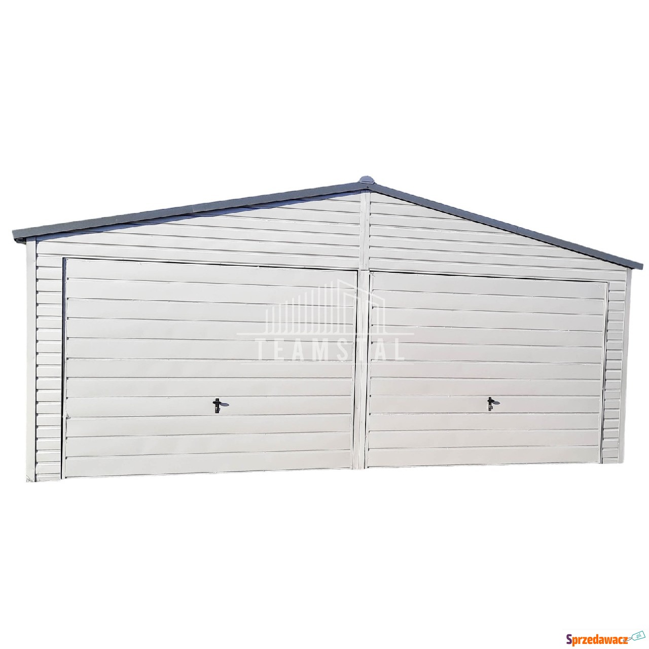 Garaż Blaszany 6,5m x 6m poziom...