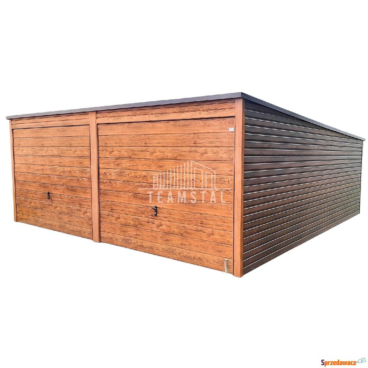 Garaż Blaszany 6m x 5,8m - spad...