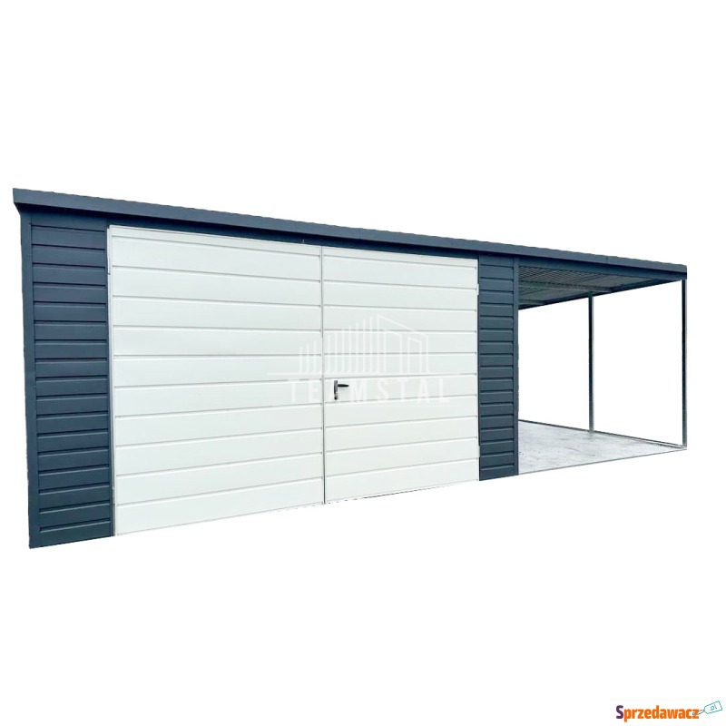 Garaż Blaszany 4m x 6m poziom -...