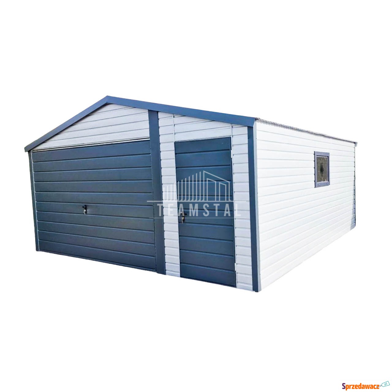 Garaż Blaszany 5m x 6m poziom -...