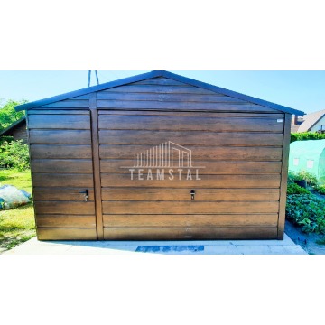 Garaż Blaszany 4m x 7m - dwuspad Brama +  drzwi... - Garaże i wiaty - Rzeszów - zdjęcie 2
