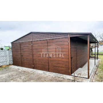 Garaż Blaszany 6m x 5,8m + wiata - dwuspad - 2x... - Garaże i wiaty - Mysłowice - zdjęcie 5